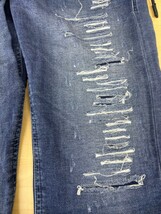 定価46,200円 DIESEL JOGG JEANS THOMMER CB-NE 084PE_STRETCH ディーゼル ダメージ&リペア ジョグジーンズ W32 スウェット デニムパンツ _画像10