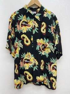 極美品【Sz.XXL】SUN SURF サンサーフ MACINTOSH UKULELE レーヨン 半袖 アロハシャツ SS38565 日本製 東洋 マッキントッシュ ウクレレ