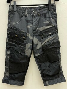 AVIREX Avirex P.D.W. 7 minute height camouflage Tacty karu cropped pants L men's shorts short pants shorts PDW/ Alpha 