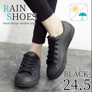  rain shoes lady's rain sneakers stylish ..... slipping difficult 24.5