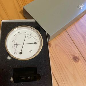バリゴ BARIGO 温湿度計 シルバー BG9151 温度計 湿度計 ドイツ アナログ インテリア レトロ 時計 置時計