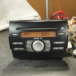 動作OK 86180-B2410 オーディオ L175S L185S ムーヴ ヘッドユニット 2DIN CD AM FM CQ-JD8601AK ダイハツ 純正 @5928s