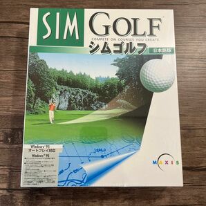 新品未開封 PCゲーム SIM GOLF シムゴルフ 日本語版 MAXIS