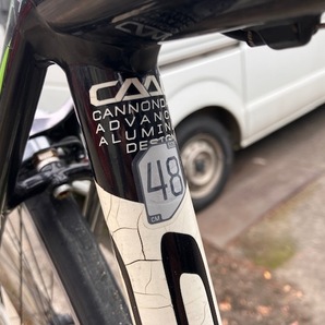 宮城県発 cannondale キャノンデール CAAD8 Tiagra 2×10S サイズ48 通勤通学などに 発送可 売切!!の画像3