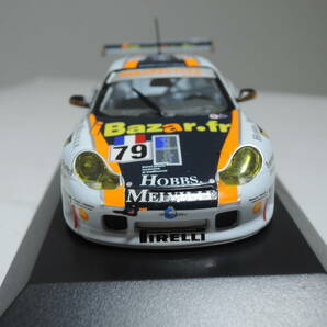 ☆1円始・絶版レアHERMES☆PMA 1/43ポルシェ Porsche 911 GT3R #79 LeMans 2000 Perspective Racing・240501の画像5