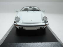 ☆1円始・Porsche Dealer Version☆特注PMA 1/43ポルシェ Porsche 911 Carrera Speedster 1989 White・240501_画像5
