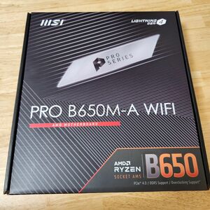 新品未使用 MSI PRO B650M-A WIFI