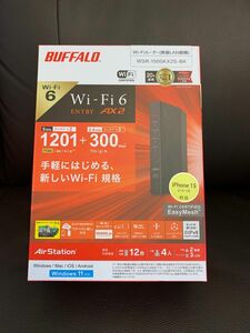 AirStation 無線LANルーター WSR-1500AX2S-BK（ブラック）