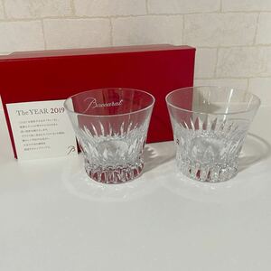 2 Baccarat バカラ ロックグラス ペア タンブラー クリスタル ヴィータ 2019 未使用　食器