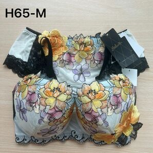 ワコール サルート 63G チリ Rich Veil Bra H65 下着 上下セット