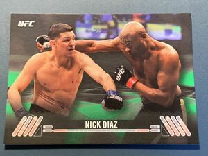 215枚限定 ニック・ディアズ グリーンパラレルレギュラーカード No.58 TOPPS UFC KNOCKOUT 2017