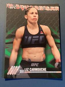 215枚限定 リズ・カムーシェ グリーンパラレルレギュラーカード No.89 TOPPS UFC KNOCKOUT 2017