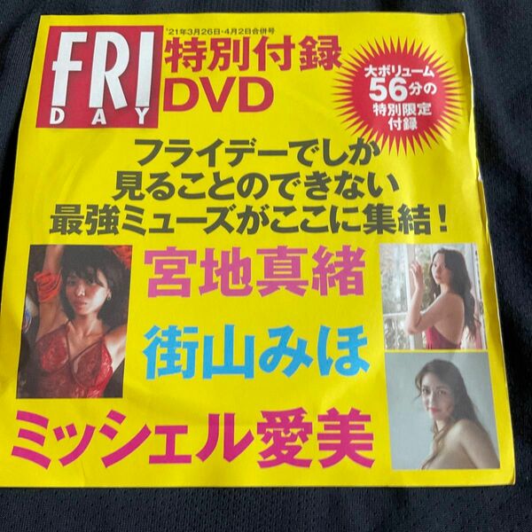 街山みほ Friday 付録DVD