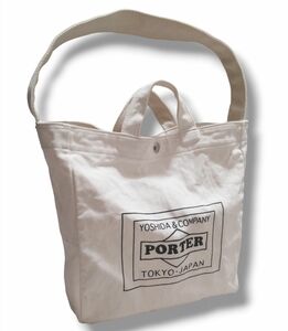 Porter x Lowercase キャンパストートバッグ 吉田カバン ローワーケース ショルダーバッグ