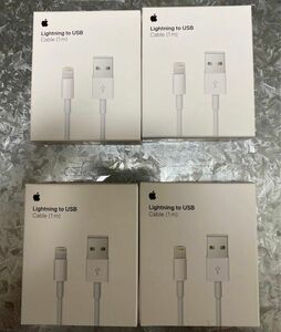 Appleケーブルの4点セット（未開封）