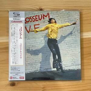 帯付【国内紙ジャケ2SHM-CD】COLOSSEUM コロシアム COLOSSEUM LIVE コロシアム・ライヴ BELLE223770