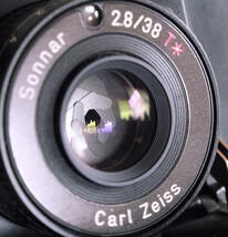 CONTAX T　コンタックスT　初代 ブラック Caiss Zeiss Sonnar 38mm 1:2.8 T* ★撮影試験済み_画像8