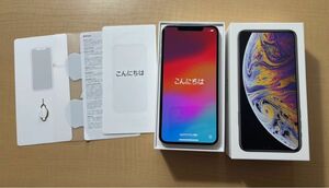 iphone Xs max 256GB シルバー　SIMロック解除済