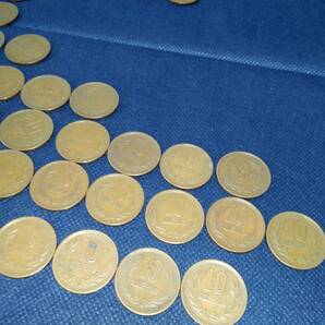 10円硬貨ー昭和30年～39年【55枚】の画像6