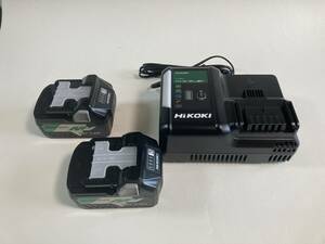 【HIKOKI】ハイコーキ　リチウムイオン電池 BSL36A18　2個+充電器 UC18YDL2 純正　新品未使用　セットばらし