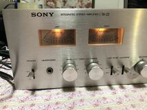 SONY ソニー TA-22 プリメインアンプ　ジャンク品_画像2