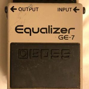 BOSS GE-7 Equalizer イコライザー 動作可 一部難あり 中古品の画像2