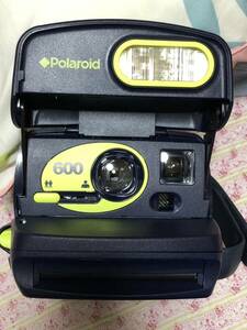 Polaroid 600 photographing possible belt with defect secondhand goods 