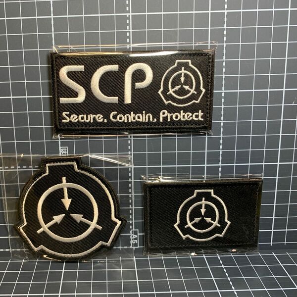 セット SCP Foundation SCP財団 サバゲー パッチ ワッペン