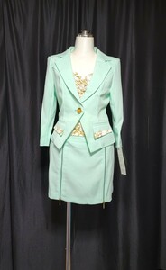  super-discount! beautiful goods PANTOMIME setup suit refreshing . mint green * 9 number 
