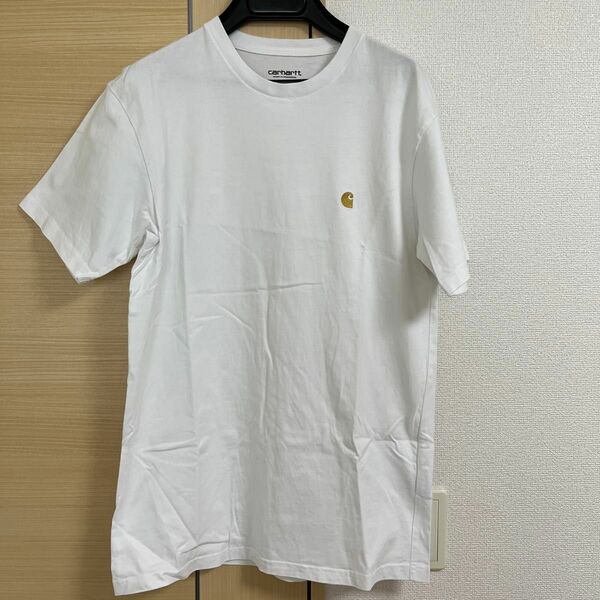 カーハート Tシャツ ホワイト 半袖 Sサイズ