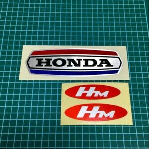  Super Cub C50 70 90 Deluxe ( duck me steering wheel ) leg shield for HONDA emblem sticker 