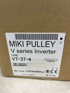 MIKI PULLEY ミキプーリー　インバーター V7-37-4