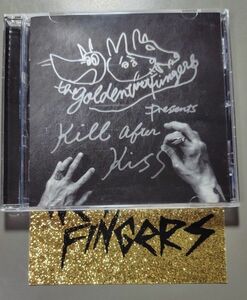 the golden wet fingers / kill after kiss (kiss盤)　ステッカー付　