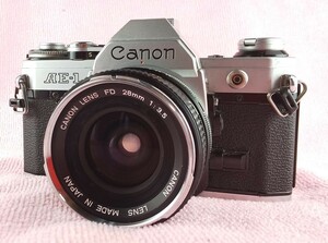 Canon AE-1 FD 35mm 3.5 キャノン