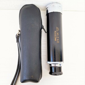 MIZARmi The -ru Tec mi The -ru40×30mm flexible monocle monocle telescope Showa Retro antique Vintage case attaching WK