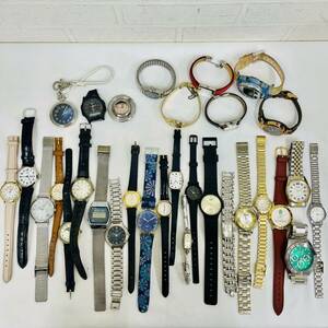 691 時計 20点 まとめ売り まとめて 大量 SEIKO セイコー CASIO カシオ swatch スウォッチ VEGA ALBA アルバ Ｑ＆Ｑ GUESS fossil 防水 AT 