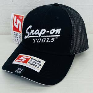 ★ 未使用品 ★ Snapーon スナップオン TOOLS official licensed product ヴィンテージブラック メッシュ キャップ ハーフメッシュ AT