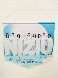 NiziU タペストリー Light it Up コンサート グッズ ライブ NiziU Live with U 2022 JYP NIZIU J.Y. Park SC