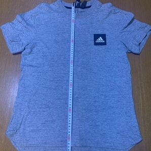 Tシャツ　 半袖Tシャツ スポーツ　adidas グレー　L