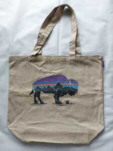  free shipping *patagonia Patagonia tote bag baison canvas bag eko-bag organic cotton BAG*