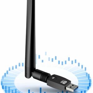 KIMWOOD 2022 wifi usb 1300Mbps USB3.0 無線lan 子機　2.4G/5G デュアルバンド