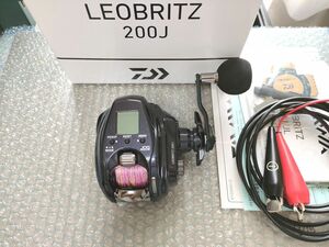 ダイワ 23レオブリッツ 200J（右ハンドル）新品ライン付き(YGKよつあみウルトラ2MAX WX8 2号300m) 未使用 保証期間内