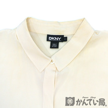 19589 DKNY【ダナキャランニューヨーク】シアーブラウス カジュアルシャツ シルク Sサイズ レディース【中古】USED-B_画像5