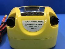 美品 1 DC12V用 ELECTRIC AIR PUMP 電動エアーポンプ【 GP-80D 】海水浴 空気入れ 80_画像4