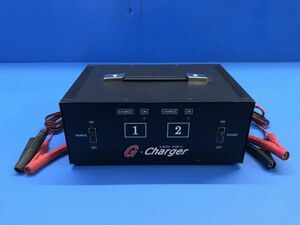 【 GAEA 】デュアルチャージャー ディープサイクルバッテリー専用充電器【 G12V-W10A 】AUTO CRAFT G-CHARGER ボート 通電OK 80