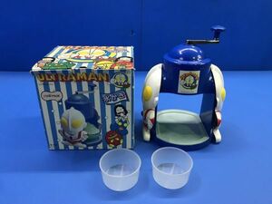 [do cow car ] Ultraman ULTRAMAN ice shaving vessel [ IS-006 ] manually operated ice chipping machine kitchen 80