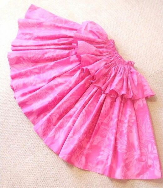パウスカート フリルパウスカート 72cm ピンク色