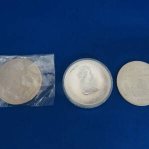 #2659 カナダモントリオールオリンピック 記念コイン 48.6g 10ドル 3枚まとめて 未使用品の画像1