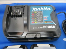 #2645　makita マキタ 充電式インパクトドライバ TD111DSMXB　稼働品_画像8