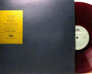 LP AB 7067 赤盤　【ピアノ】アルトゥール・シュナーベル　ベートーヴェン　ピアノ小品集　６つの変奏曲 【8商品以上同梱で送料無料】